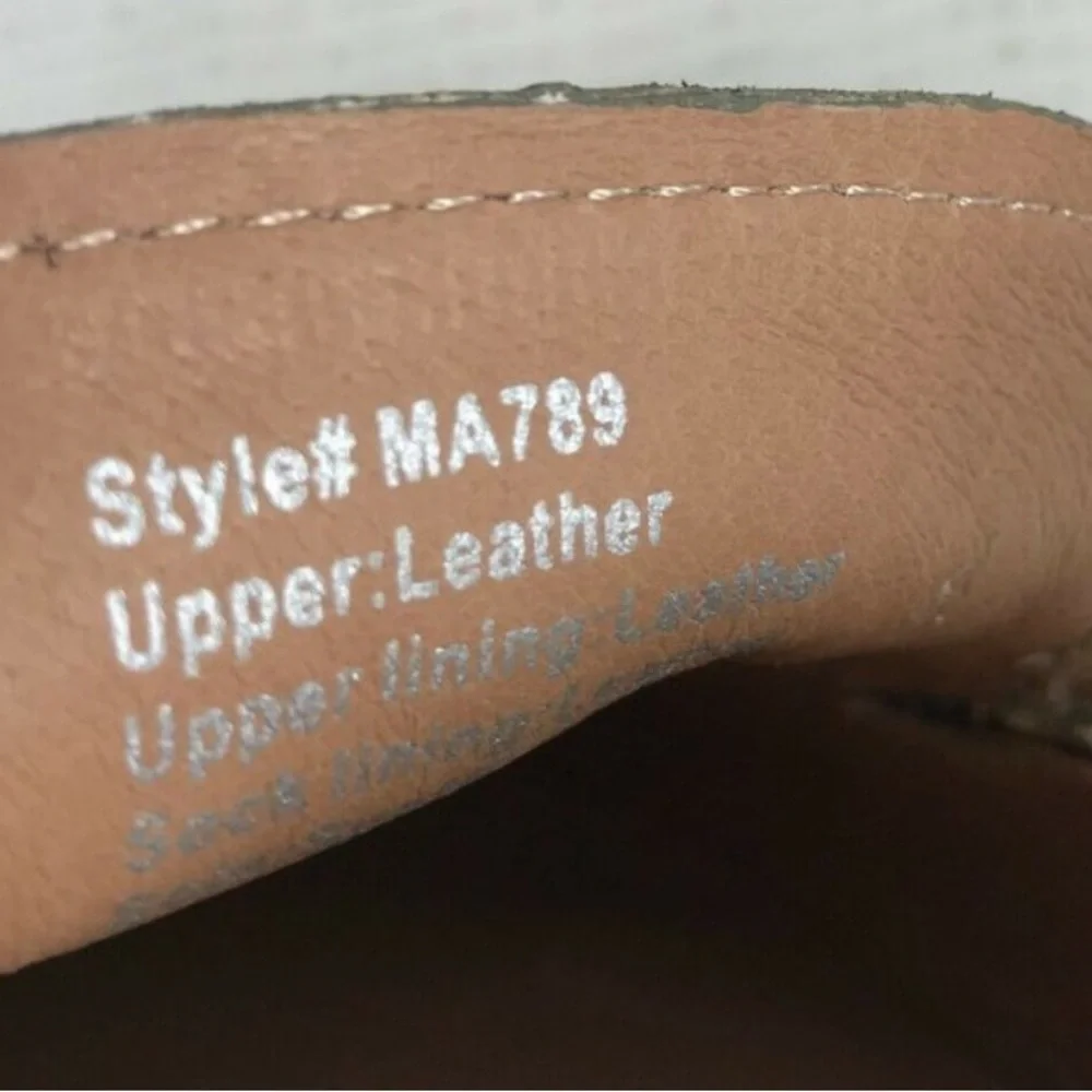 Madewell The Alex Loafer Snake Embossed Leather